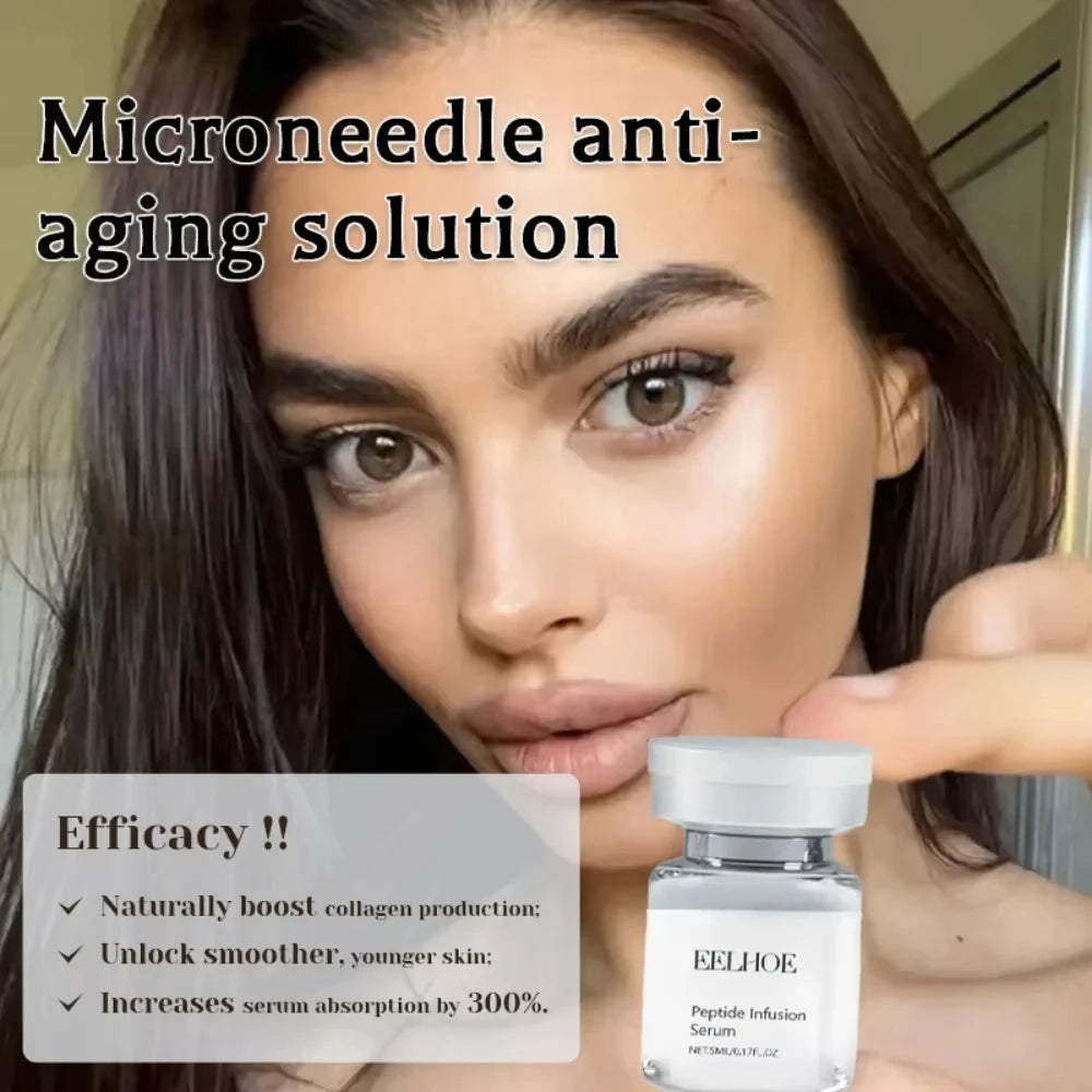 Hyaluronic Acid Facial Kit Hydrating Serum Roller Delicate Firming Facial Skin Smoothing Nourishing Skin Daily Care Essence Set